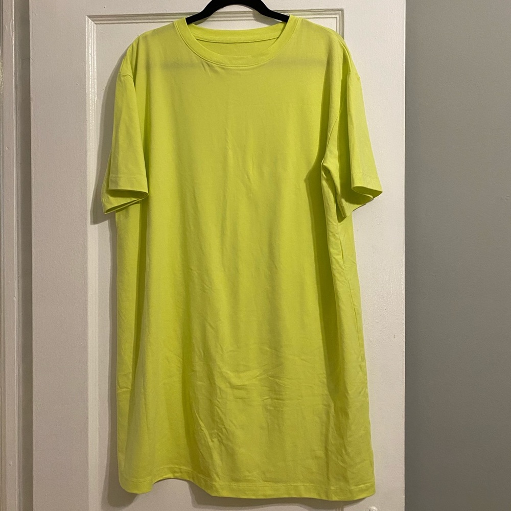 NWOT Target A New Day Lime T-Shirt Dress
